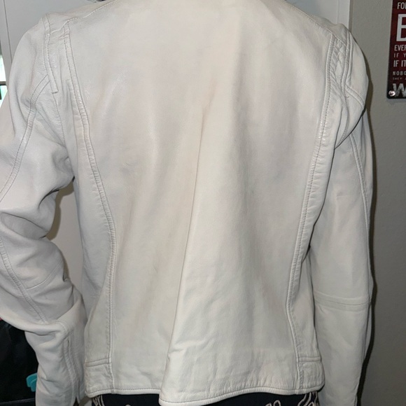 BEST LAMBSKIN BIKER JACKET-small - Picture 2 of 7